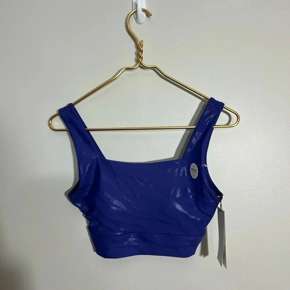 NWT Calia Made to Play Energize Bra Blue Animal Print- XXL
